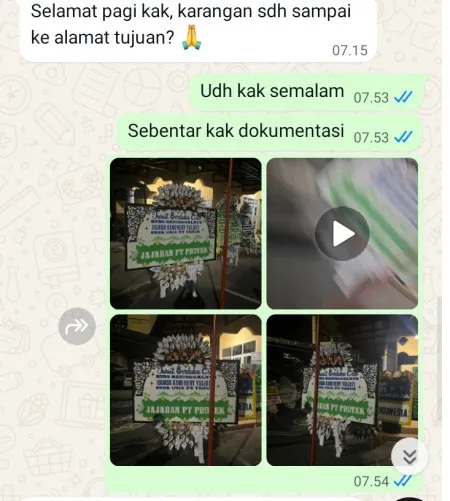 Pengiriman Papan Bunga Selamat Ballroom Wedding Alam Sutera