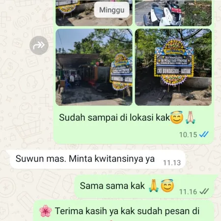 Pengiriman Papan Bunga Duka Ballroom Wedding Alam Sutera