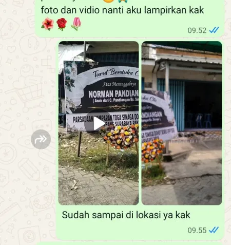 Pengiriman Karangan Bunga Ballroom Wedding Alam Sutera