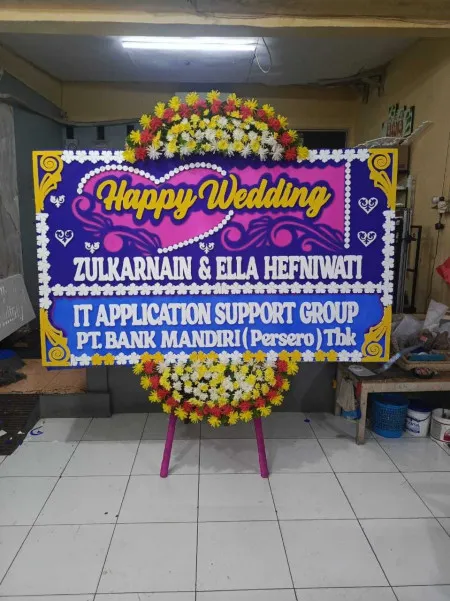 Papan Bunga Ballroom Wedding Alam Sutera